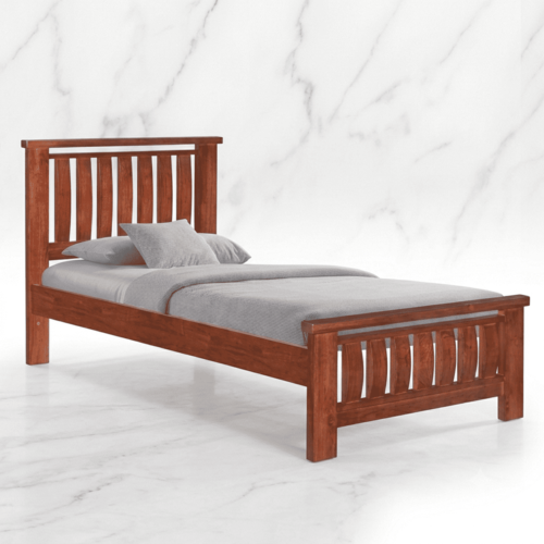 SN 43 SB SINGLE BED-OAK